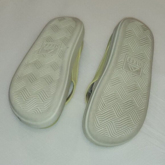 Reef Sierra Sandal Flip Flop Lime Yellow - Picture 6 of 13